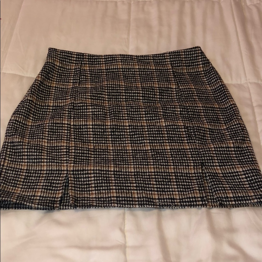 plaid skirt!! UNWORN